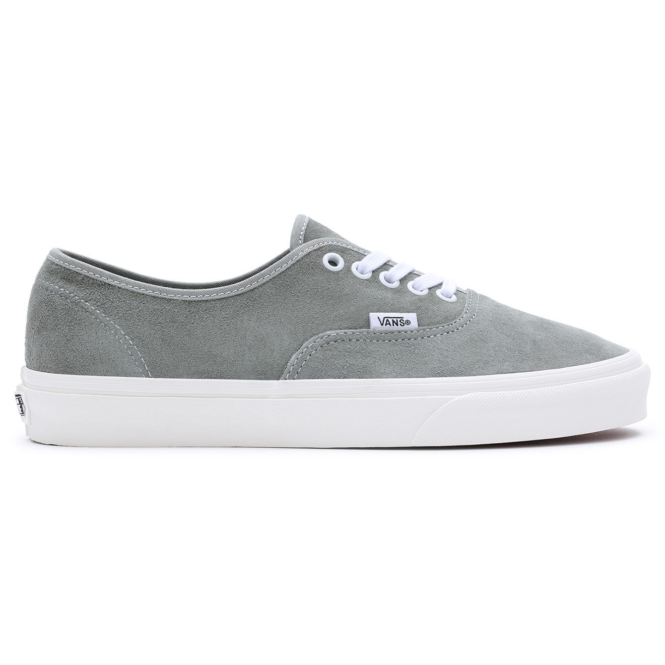 Vans Baskets en Velours de Cuir Authentic grises