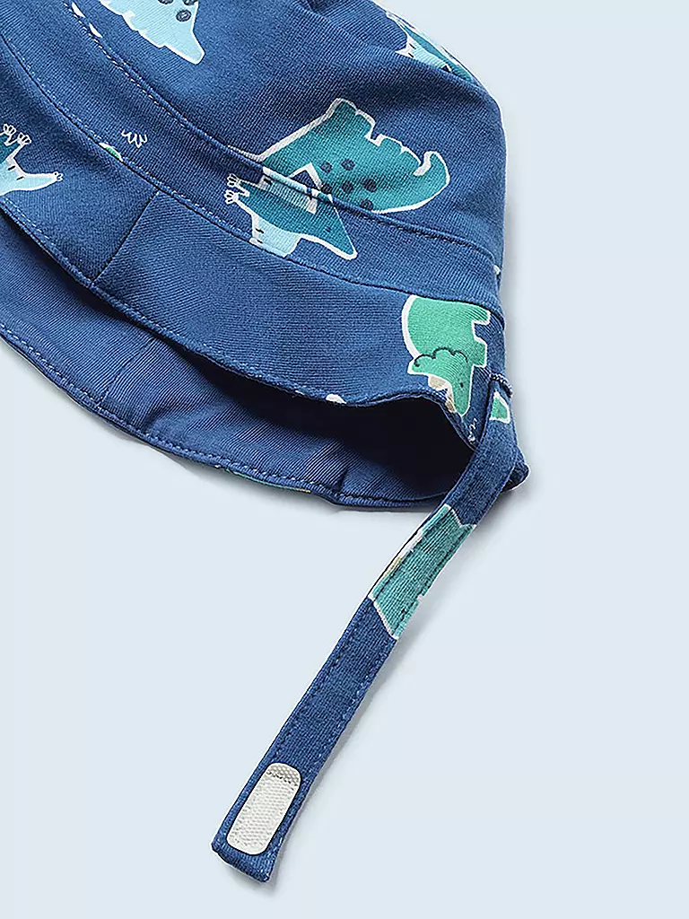 MAYORAL Baby Set 2-teilig Latzhose und Mütze  blau