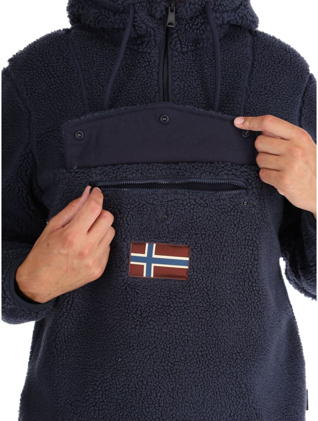 T-Burgee Curly trui heren