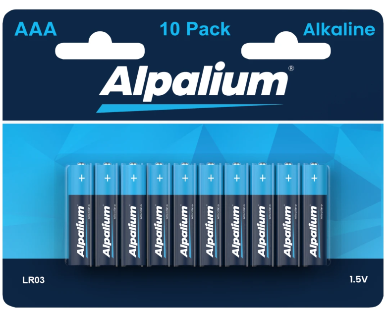 ALPALIUM Alkaline LR03 \/ AAA \/ 1,5V- 10er Blister MHD:30.10.32