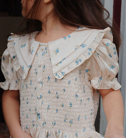 Konges Sløjd Kleid - Celebration Glanz - Rose Blau