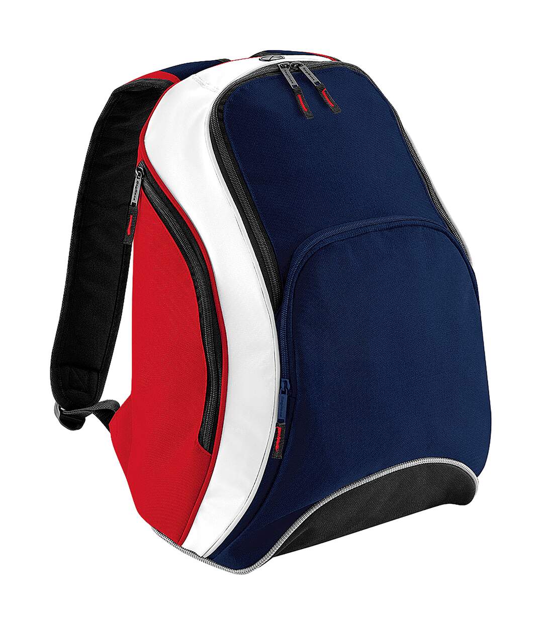 Bagbase - Sac à dos - 21 litres (Bleu marine/Rouge/Blanc) (Taille unique) - UTBC1314