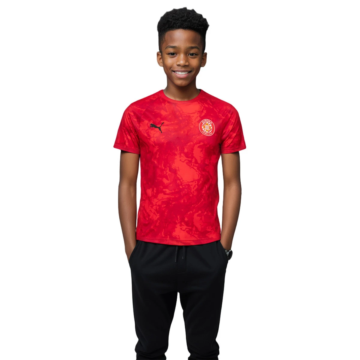 Camisola Puma Girona Fc Pre-Match 2025-2026 Criança