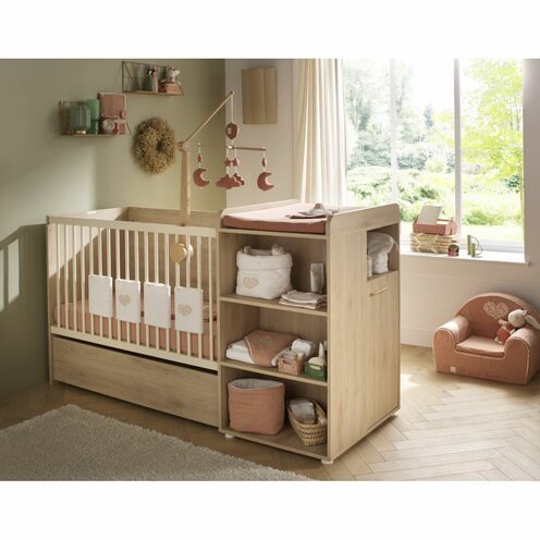 Chambre Duo Lit combiné 60x120 + Commode ADELE - SAUTHON