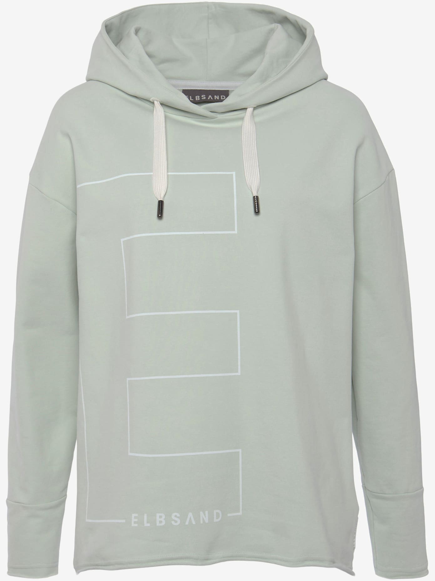 Sweatshirt à capuche logo imprimé devant