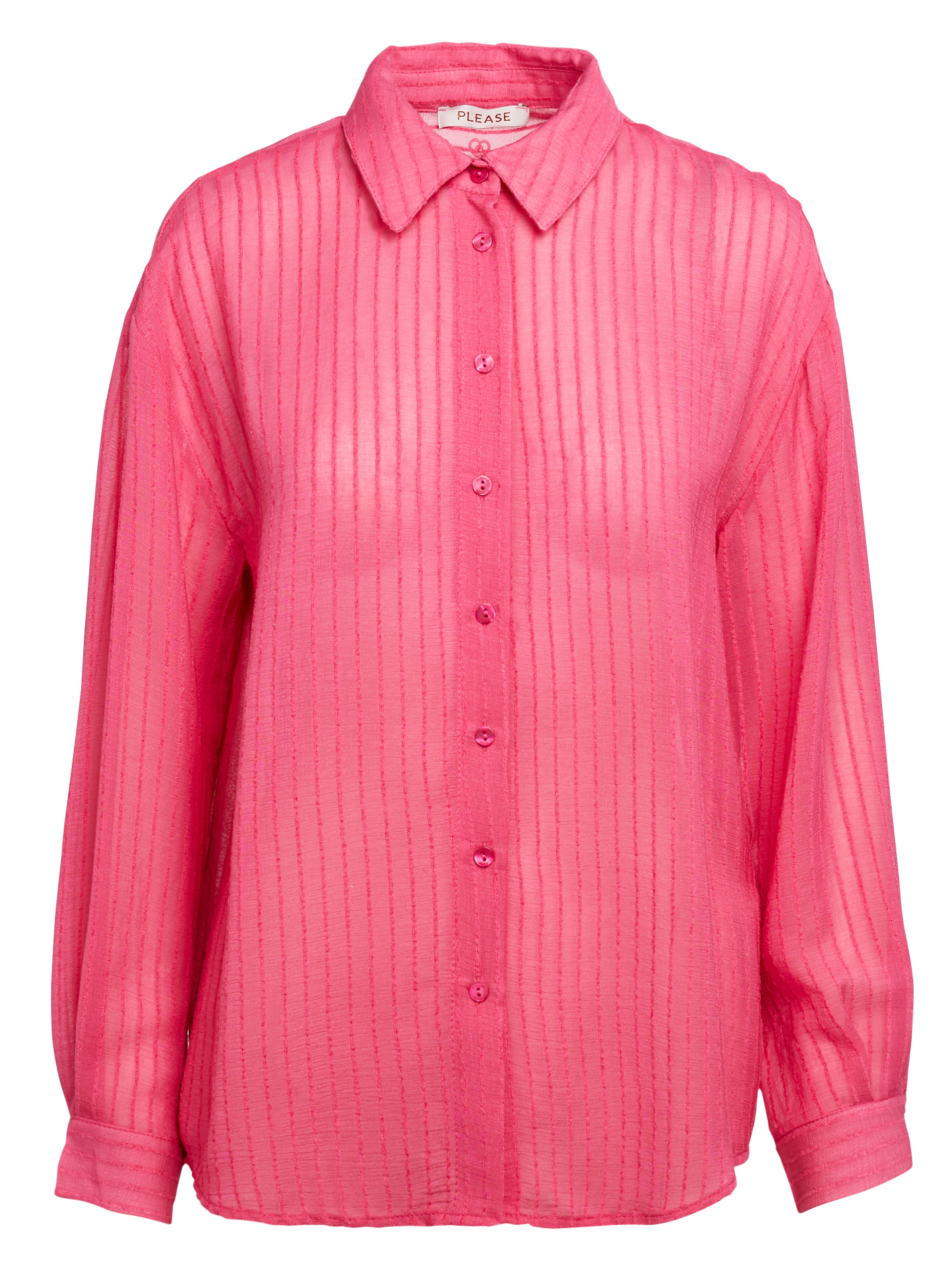 Chemise col classique| Rose