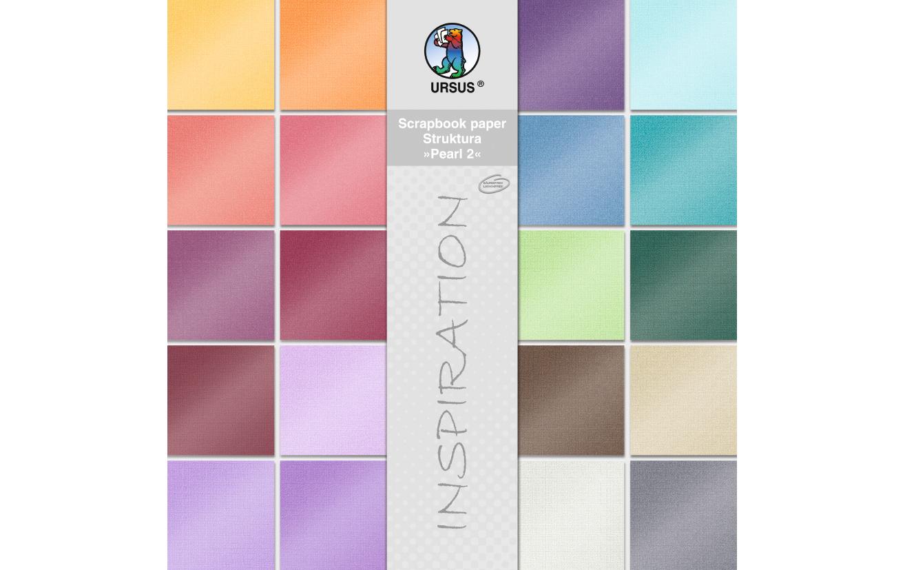 Fotokarton Pearl 2 30.5 x 30.5 cm, 20 BlattBastelkarton mit Pearl-Effekt