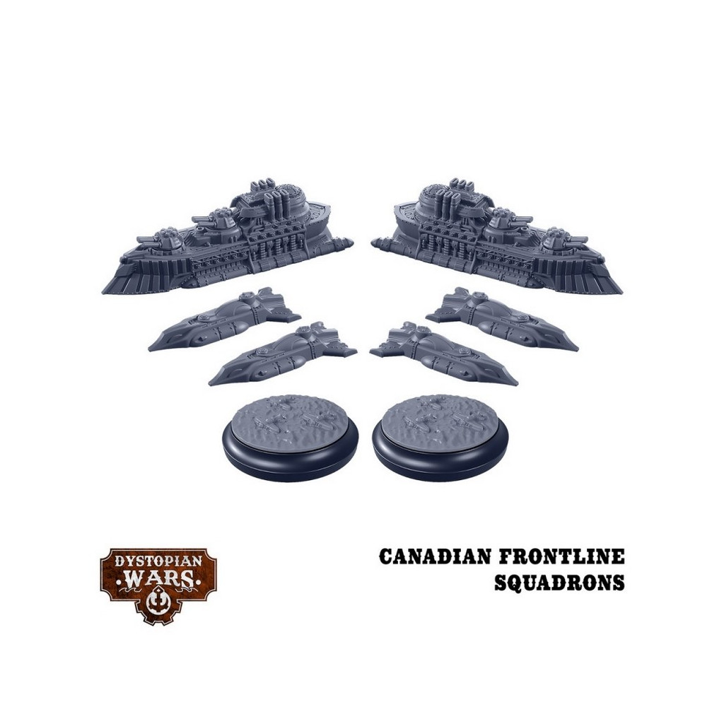 Dystopian Wars: Canadian Frontline Squadrons