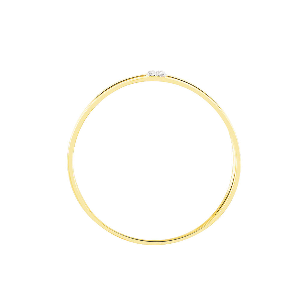 Bague Deborah Or Jaune Diamant