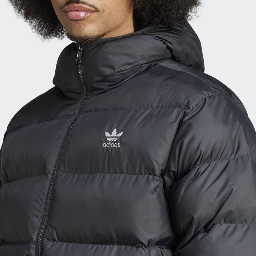 Adidas Original Doudoune à capuche ton sur ton