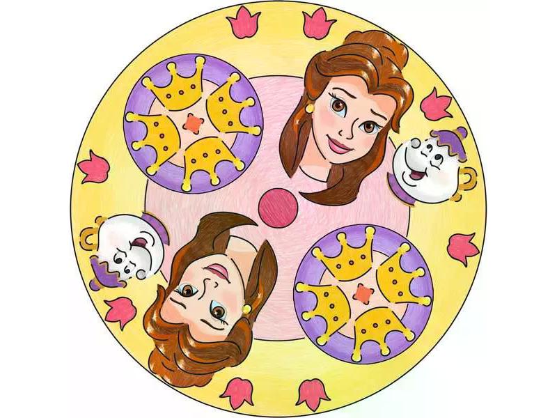 Ravensburger Malset Mandala-Designer Disney Princess Zeichenset für farbenfrohe Mandalas