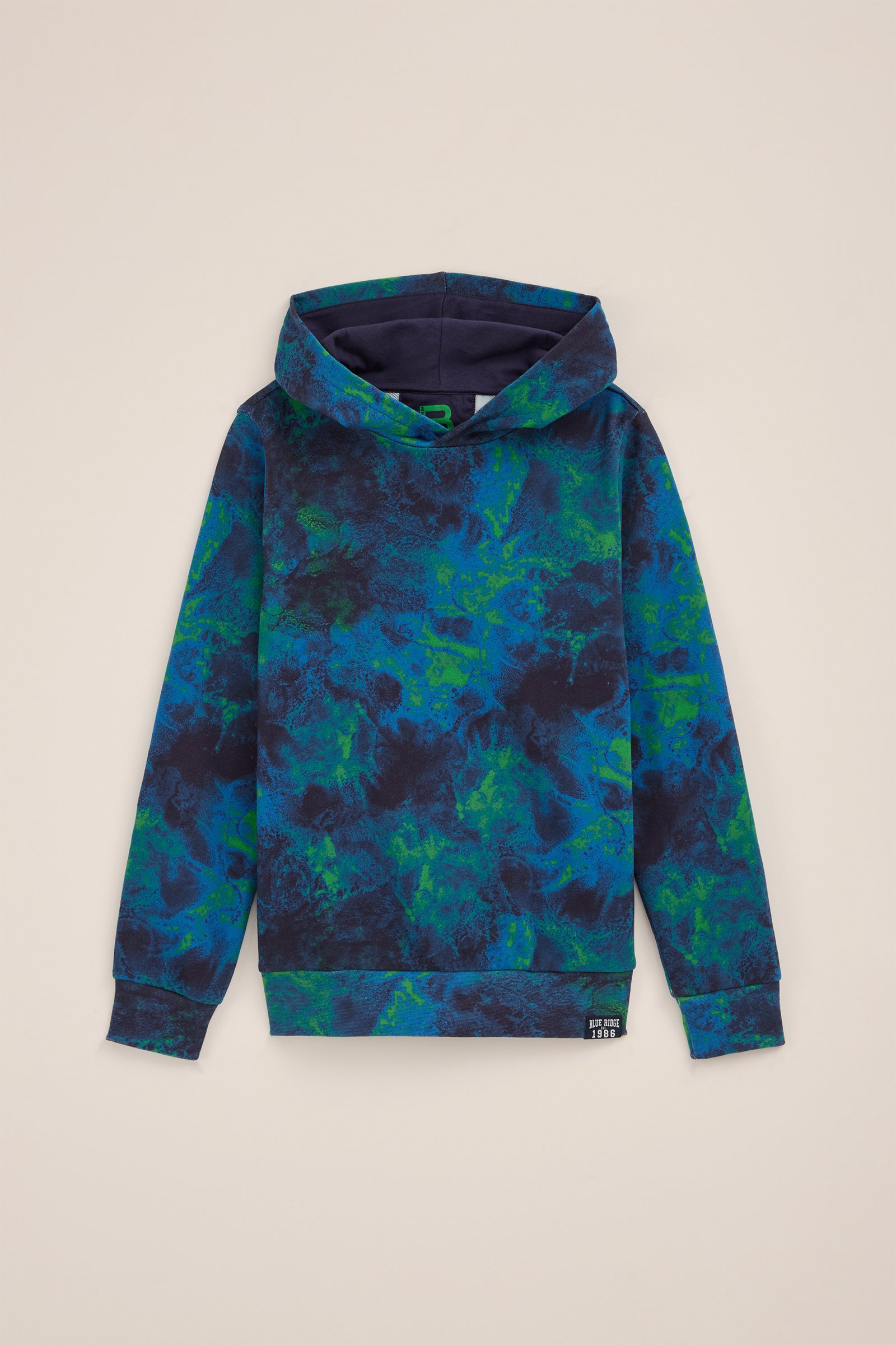 Jongens hoodie met dessin Blue Ridge Multikleur