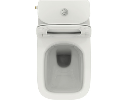 Ideal Standard i.life Een randloos, diepspoeltoilet, glanzend wit - met toiletzitting R045801