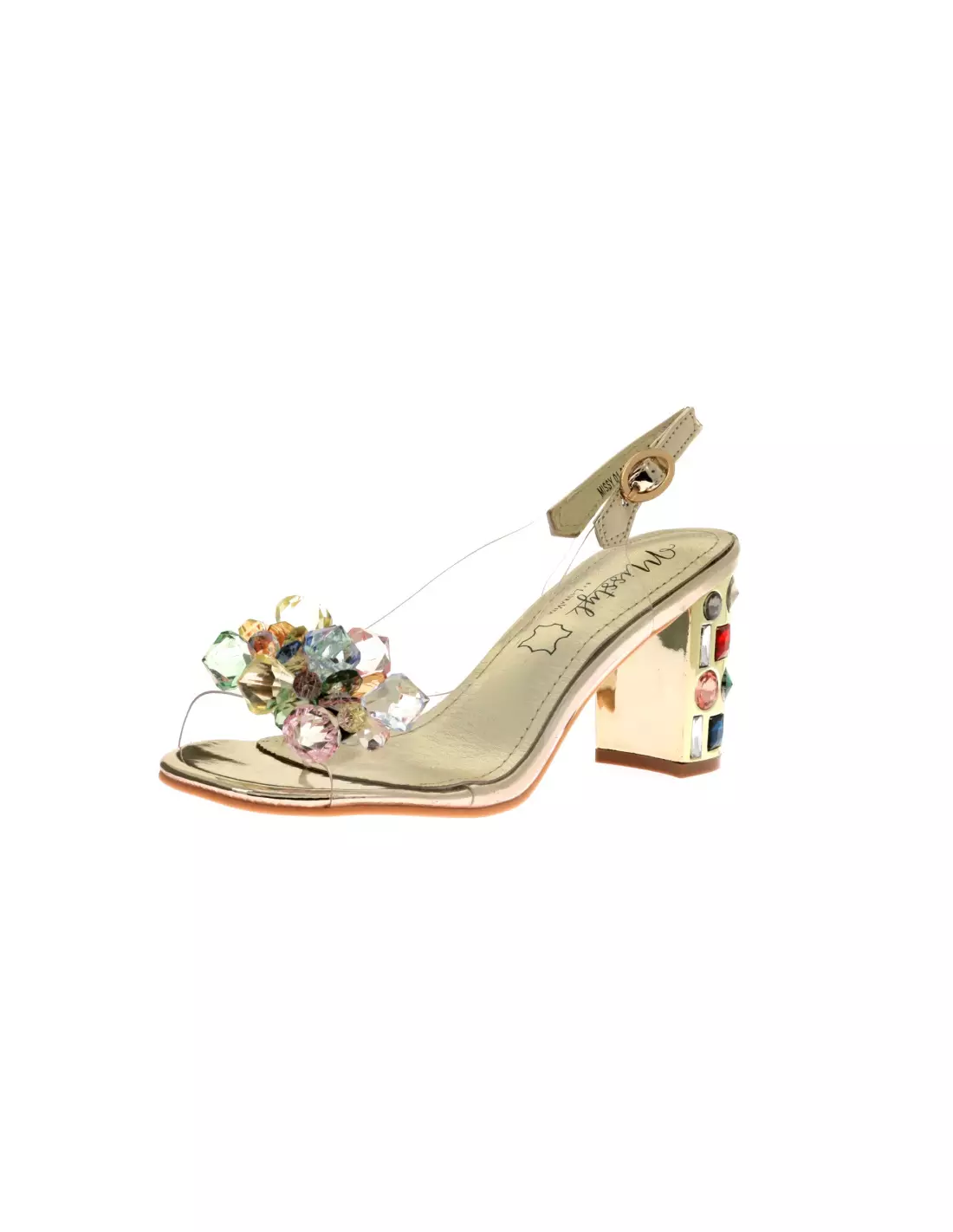LAURA VITA MISSY 01 - Sandales & nu-pieds DORE