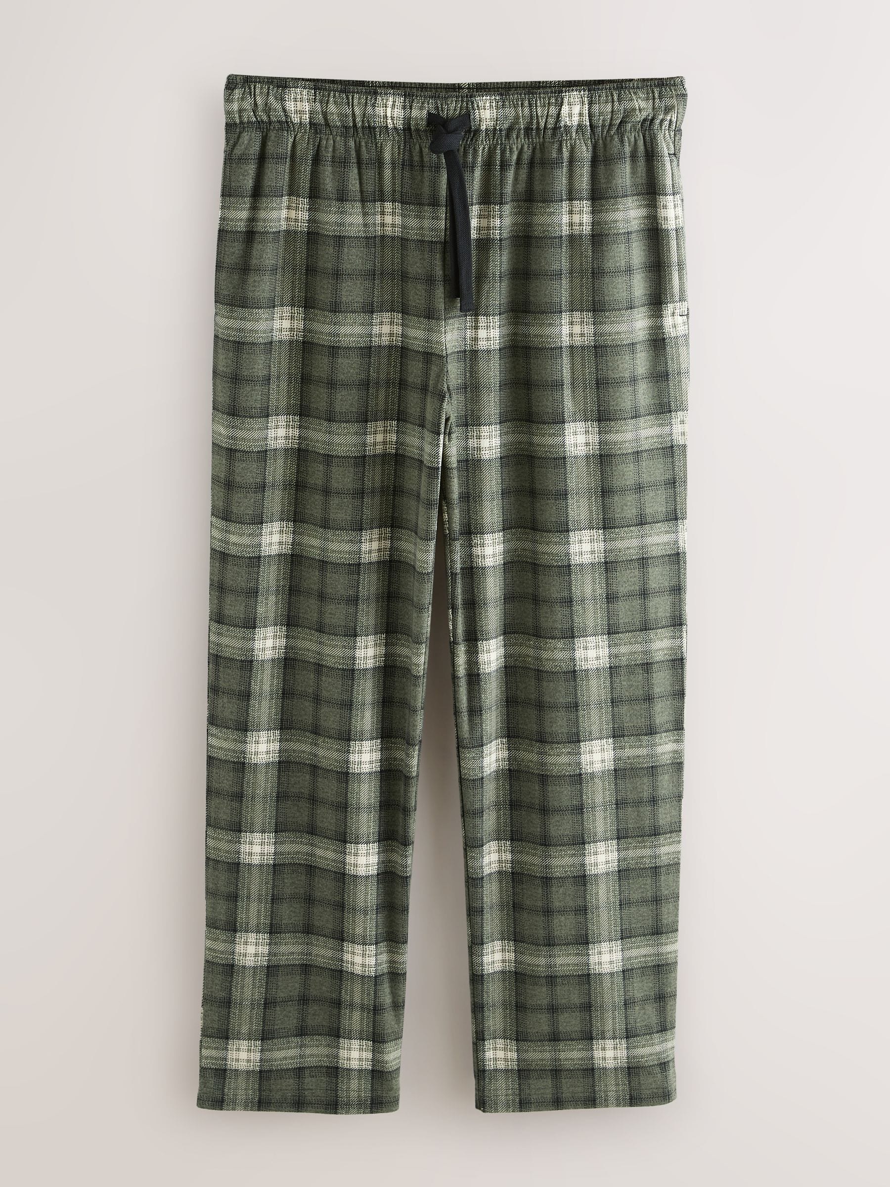 Kakigroen - Motionflex - Behaaglijke pyjama met lange mouwen