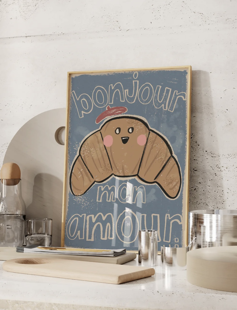 Poster Croissant