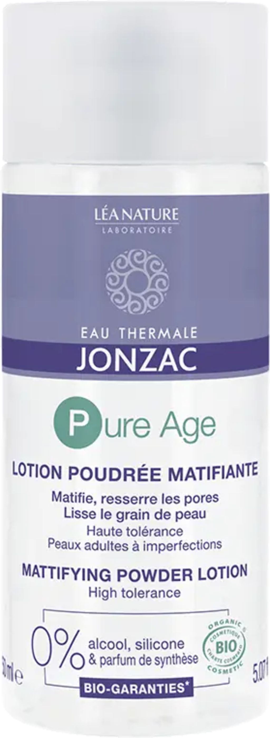 Eau Thermale JONZAC  Pure Age Mattifying Powder Lotion, 150 ml