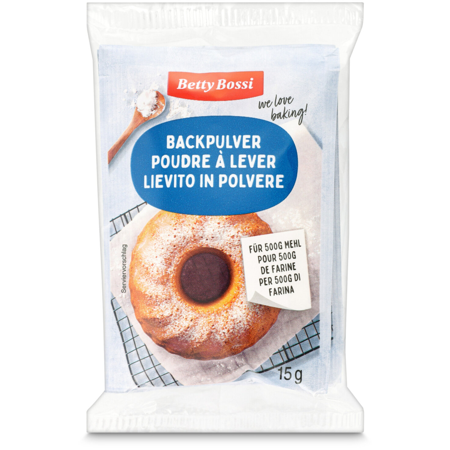 Betty Bossi Backpulver 4x15g