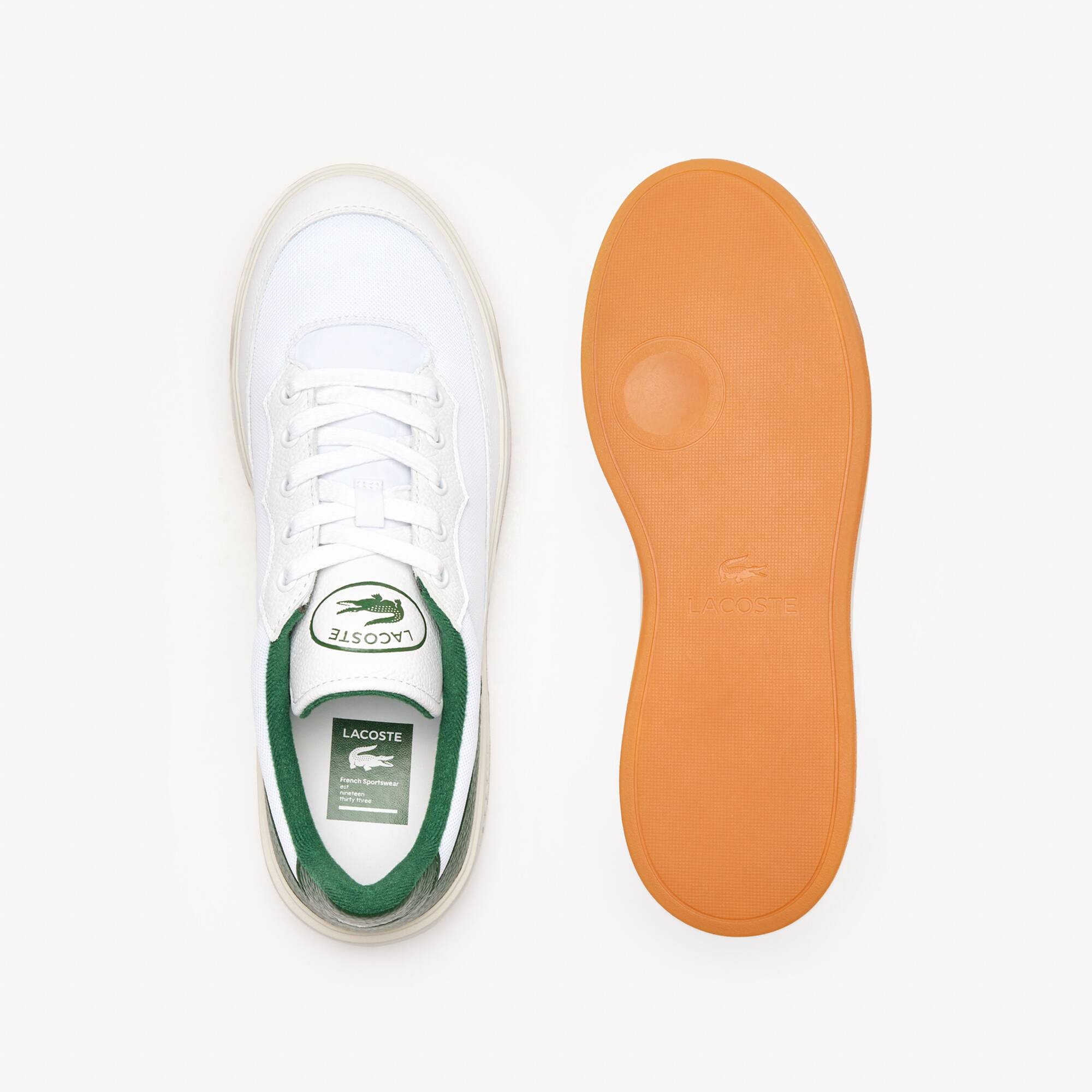 Herren-Sneakers G80 Club mit Fersen-Pop Sneakers - Weiss - Lacoste - Herren