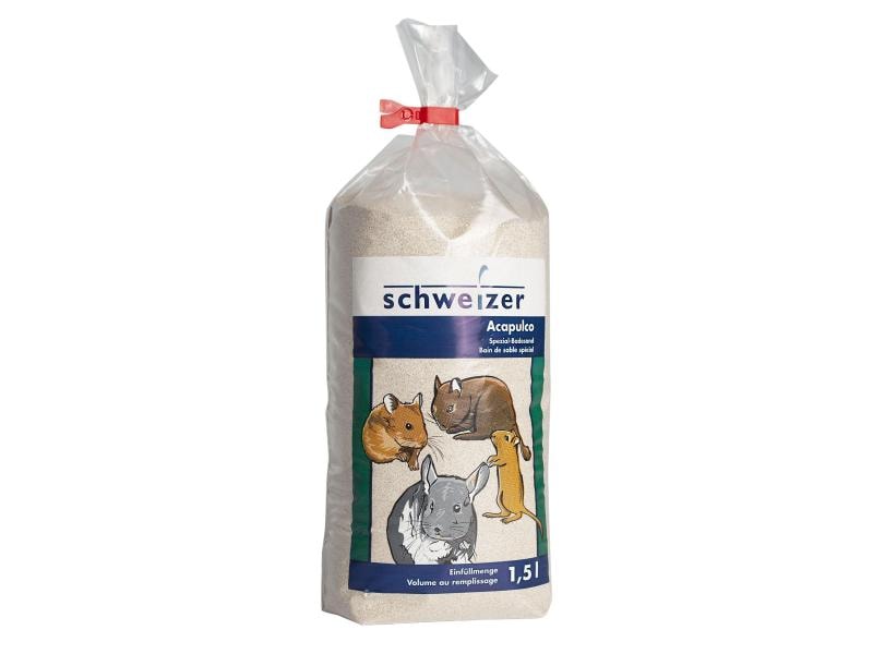 Eric Schweizer Badesand Acapulco 1.5 l Mineralstein für Nagetiere