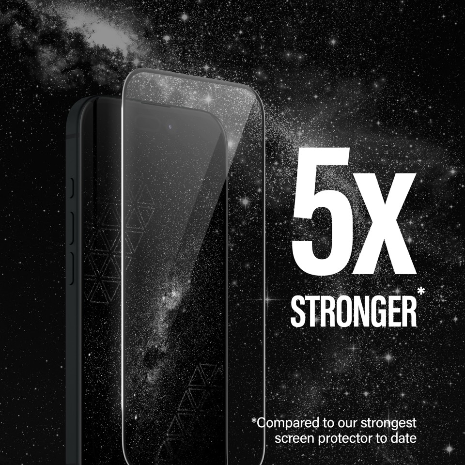 PanzerGlass - Keramisk Skærmbeskyttelse - iPhone 16 - Ultra Wide Fit