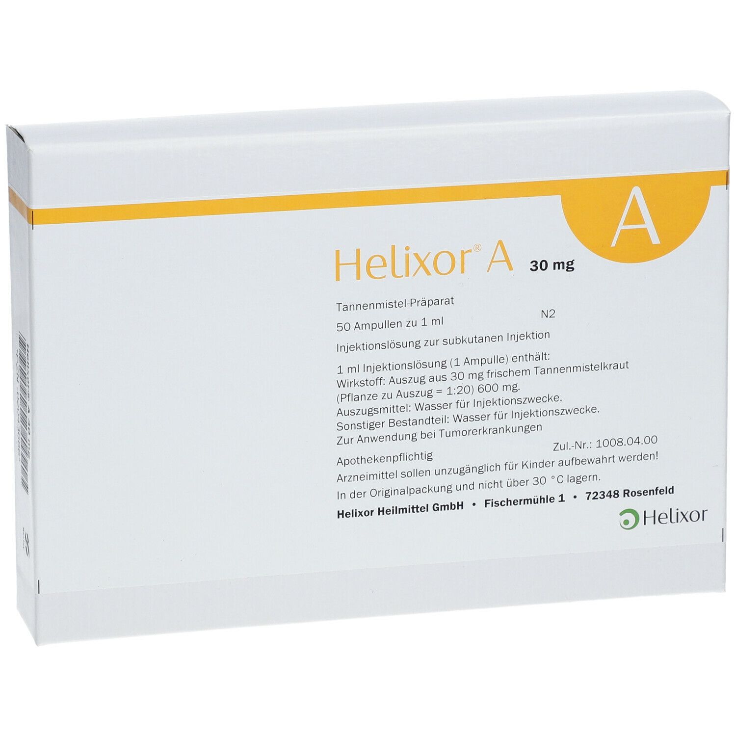 Helixor® A  30 mg