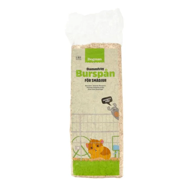 Dogman Naturlige burspåner 50 l/3,6 kg