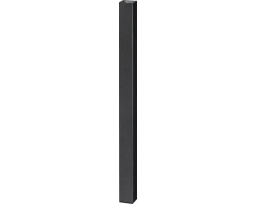 Tarrox tafelpoot, vierkant, 50x50x870 mm, zwart, 1 stuk