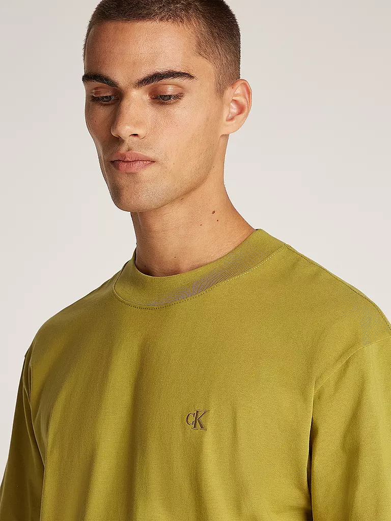 CALVIN KLEIN JEANS T-Shirt grün