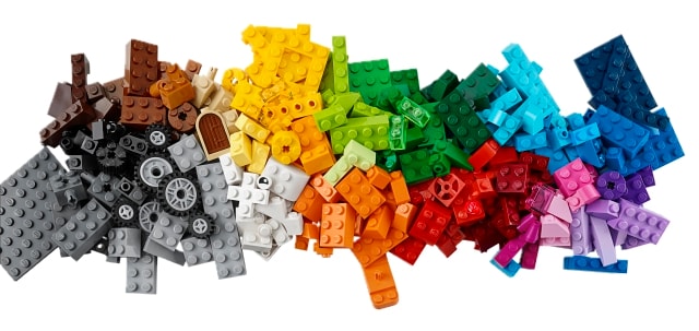 LEGO Fantasilåsekasse mellom, LEGO Classic (10696)