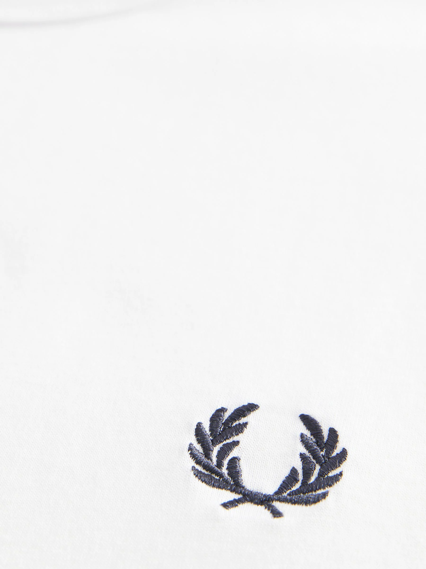 Wit - Fred Perry - T-shirt