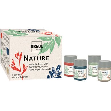 Peinture créative Nature, set de 4 x 50 ml