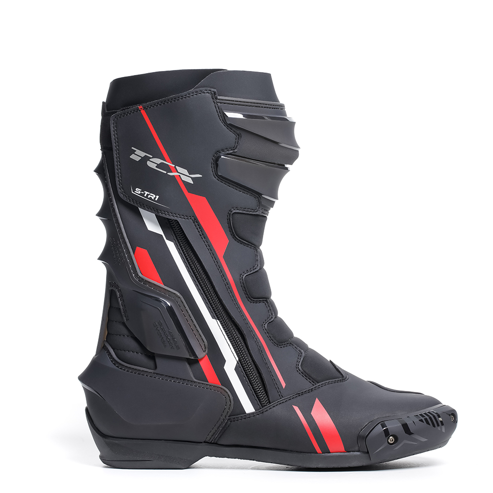 TCX - Bottes S-TR1 Noir / Rouge / Blanc