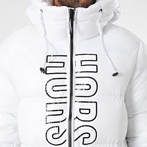 Doudoune Capuche Buzz Blanc