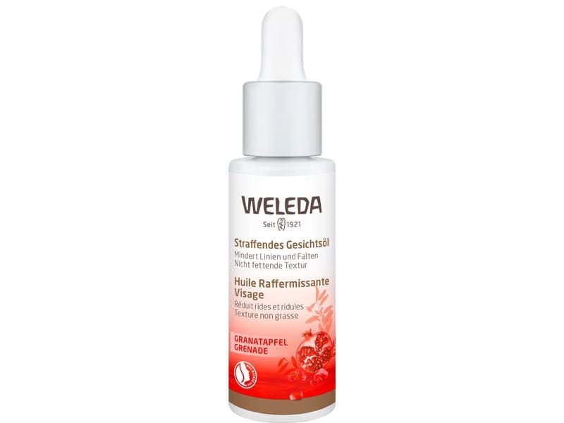 WELEDA Gesichtsöl Granatapfel 30 ml Natürliches Pflegeöl aktiviert und schützt die Haut