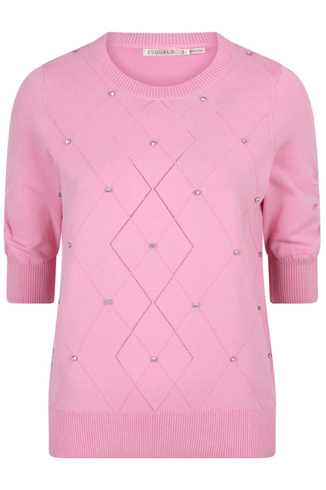 EsQualo roze dames trui