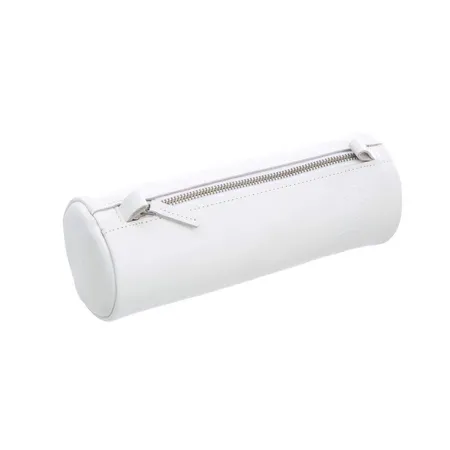 Beckmann Schlamperetui Leder, medium Weiß