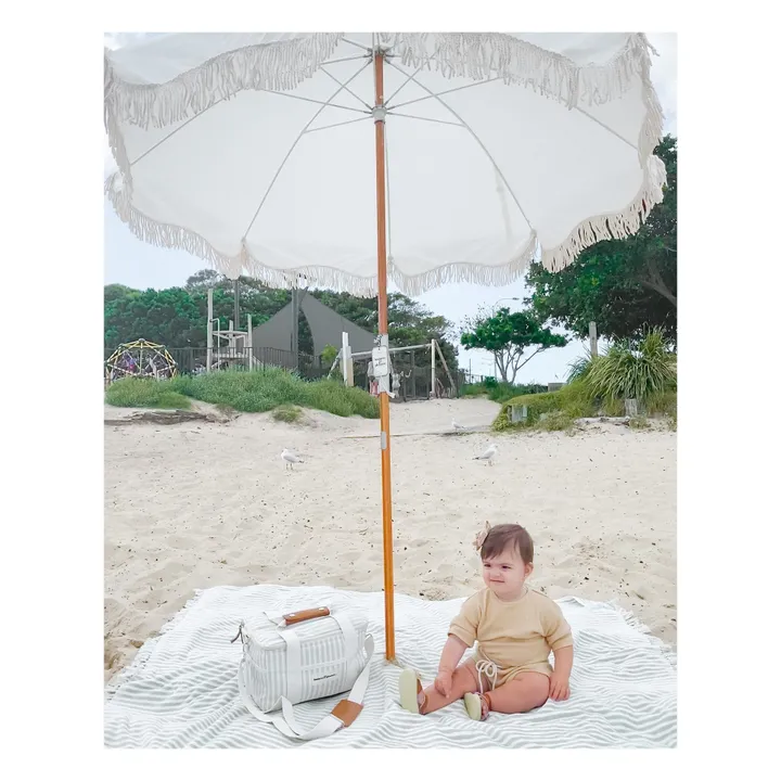 Business & Pleasure Co. Serviette de plage avec trou | Sauge