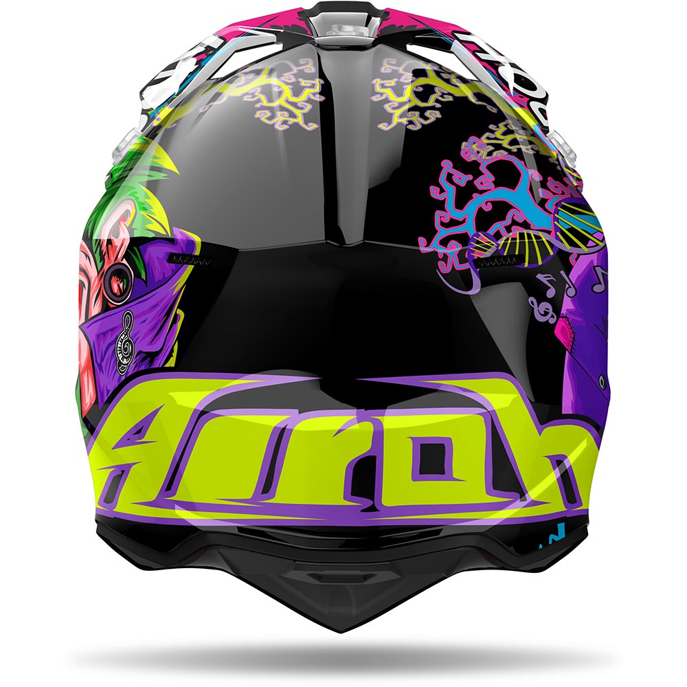Airoh - Casque Wraaap Music Noir / Rose / Bleu / Vert / Violet
