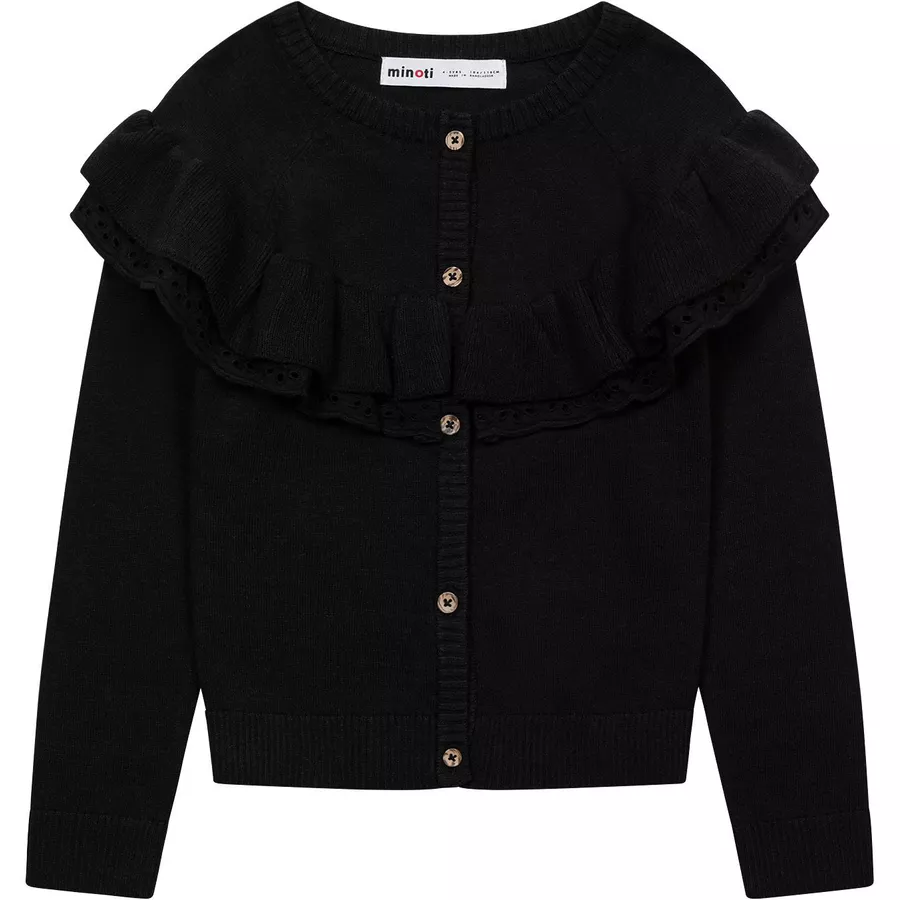 MINOTI Strickjacke Schwarz