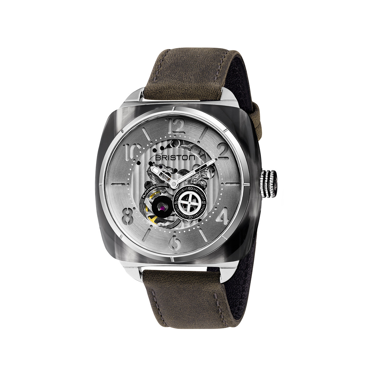 Montre BRISTON streamliner skeleton homme automatique,