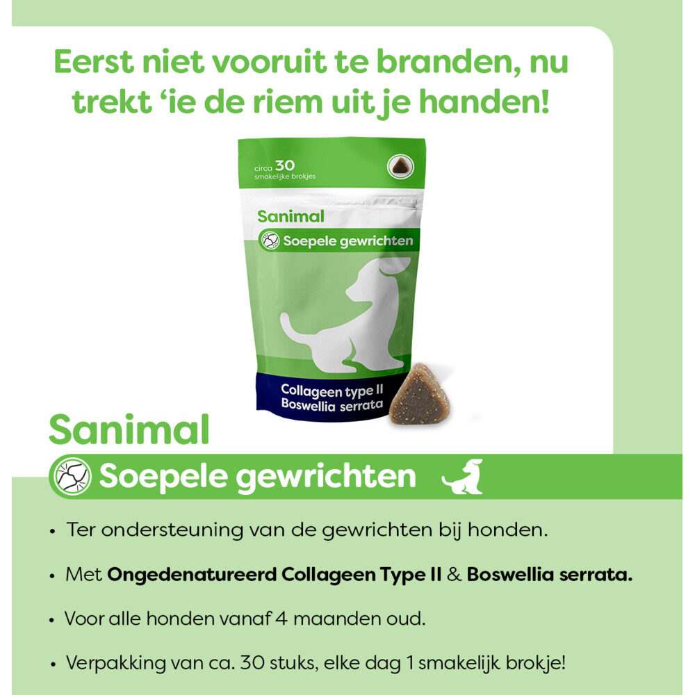Sanimal Soepele Gewrichten 30 stuks