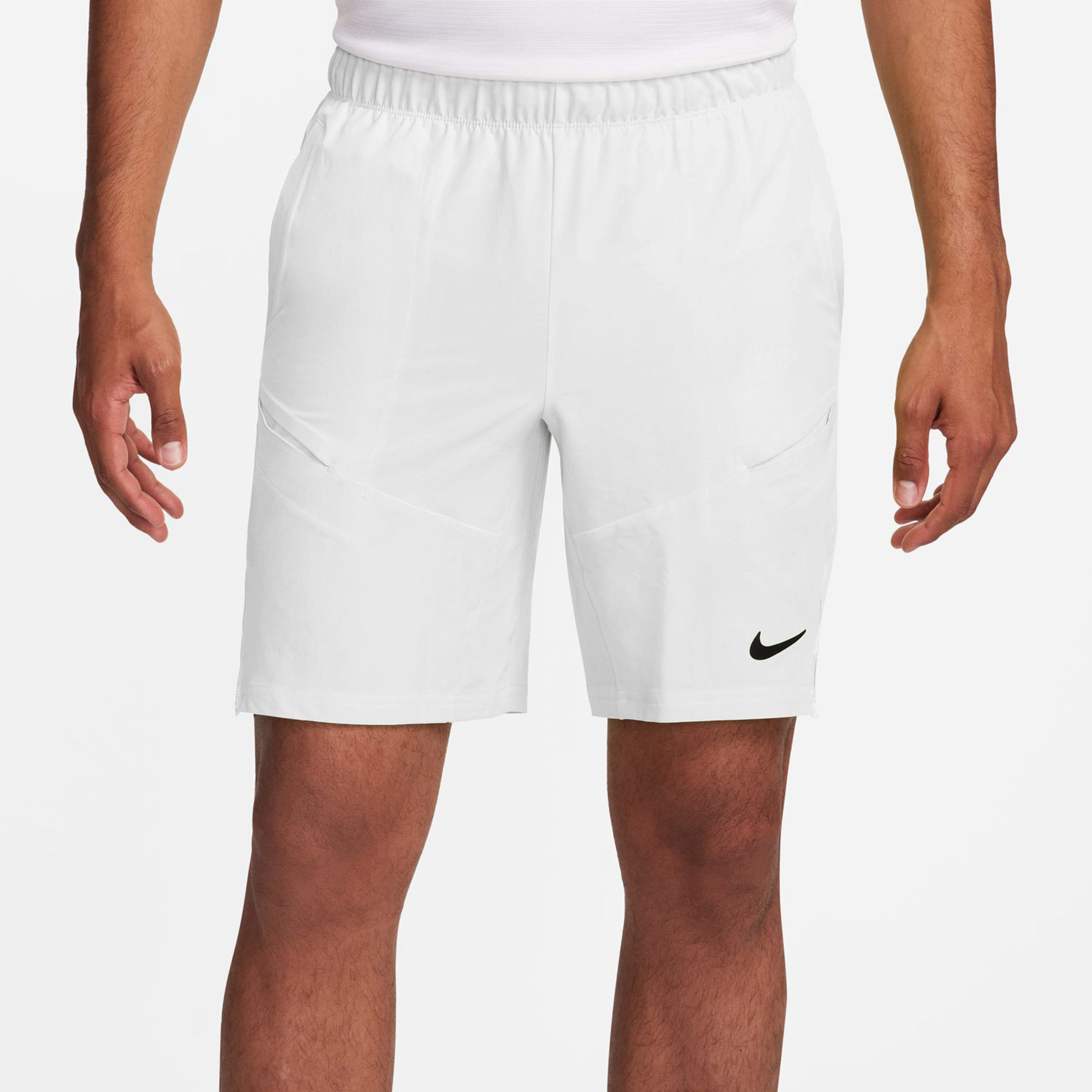 Nike Court Dri-Fit Advantage 9in Shorts Hommes - Blanc
