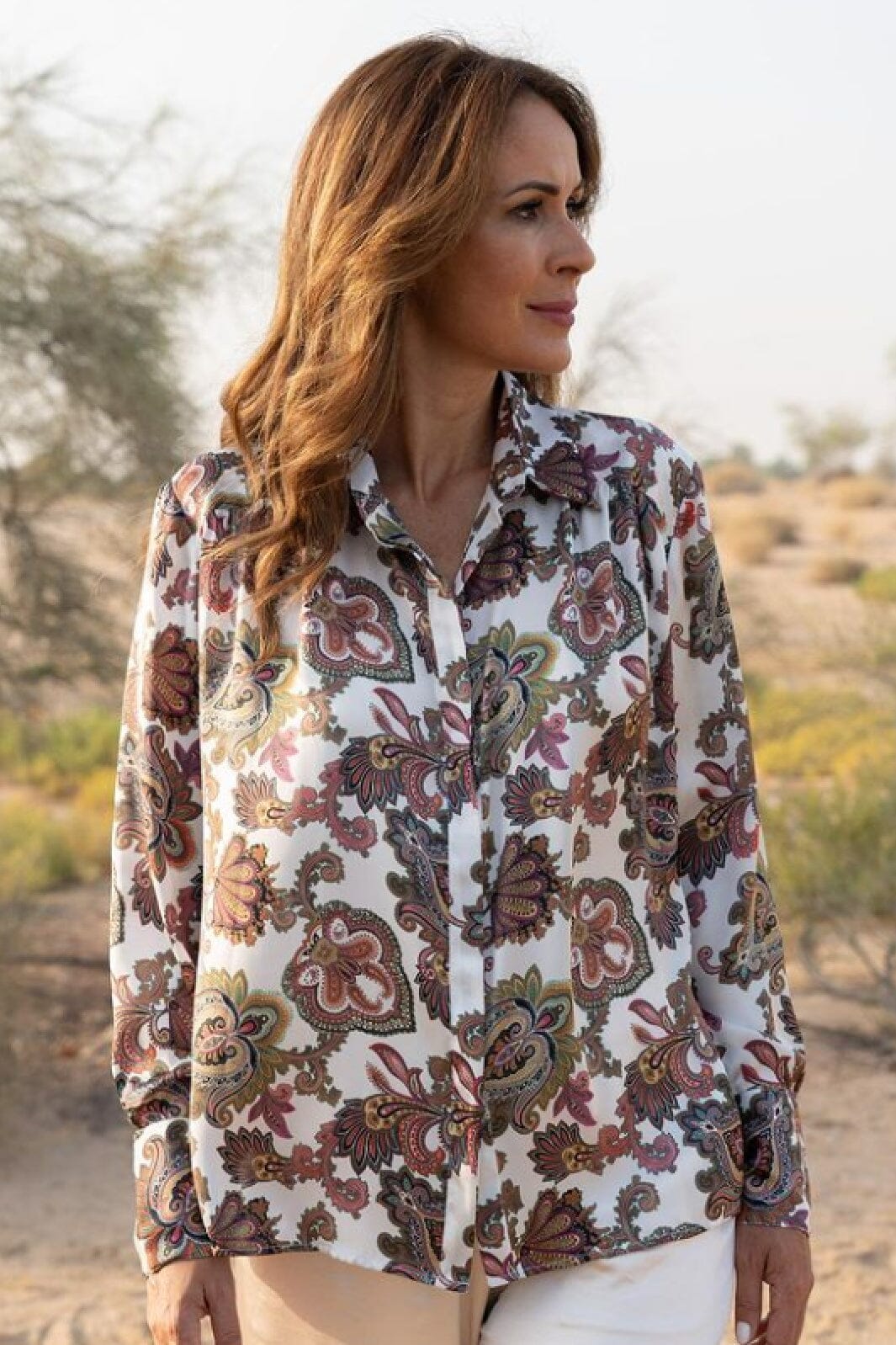 Karmamia Augusta Shirt colmar paisley