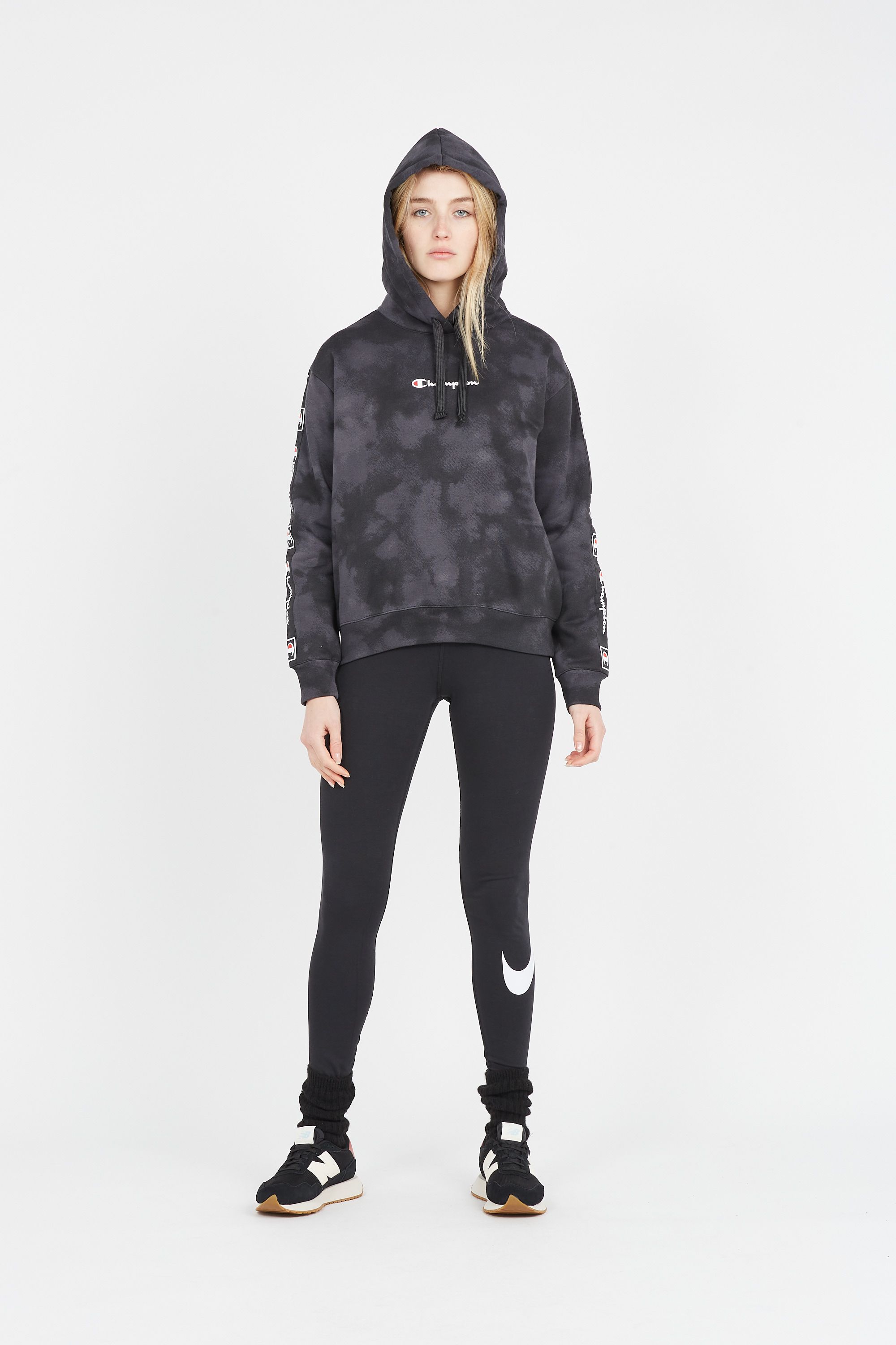 CHAMPION Hoodie  Noir