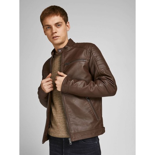 Jack & Jones - 12147218 ROCKY-CHOCOLATE Marrón