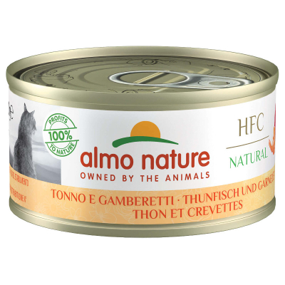 Almo Nature HFC Natural Thunfisch & Garnelen 24x70g