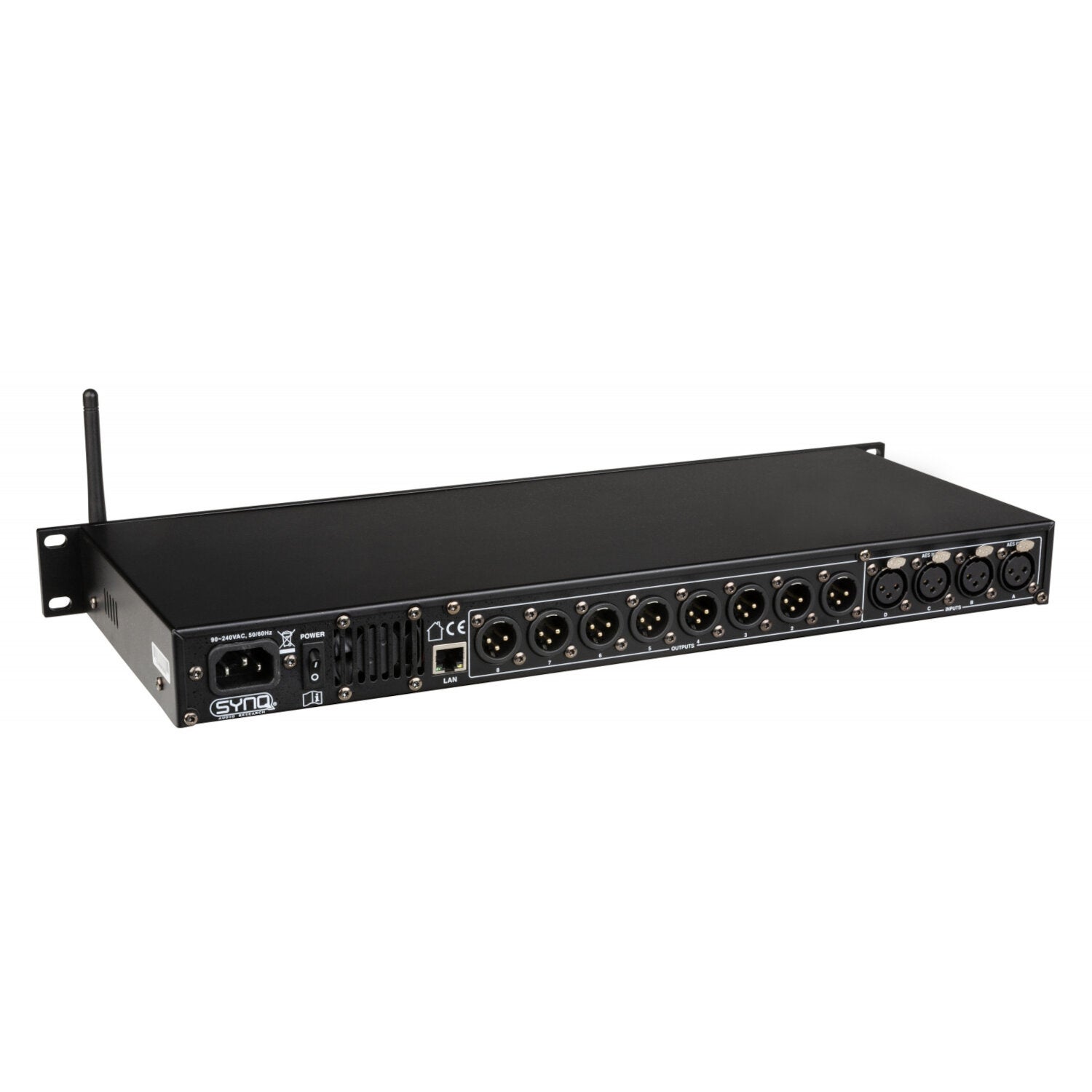 SynQ DLP-48W digitale processor voor luidsprekerbeheer