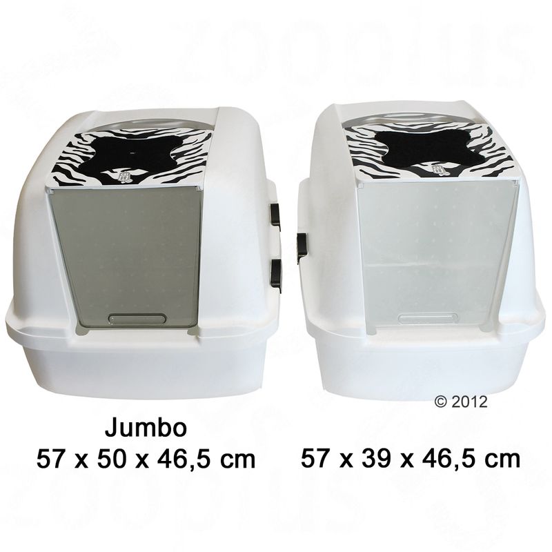 Maison de toilette Catit Jumbo White Tiger à prix discount sur bitiba.fr