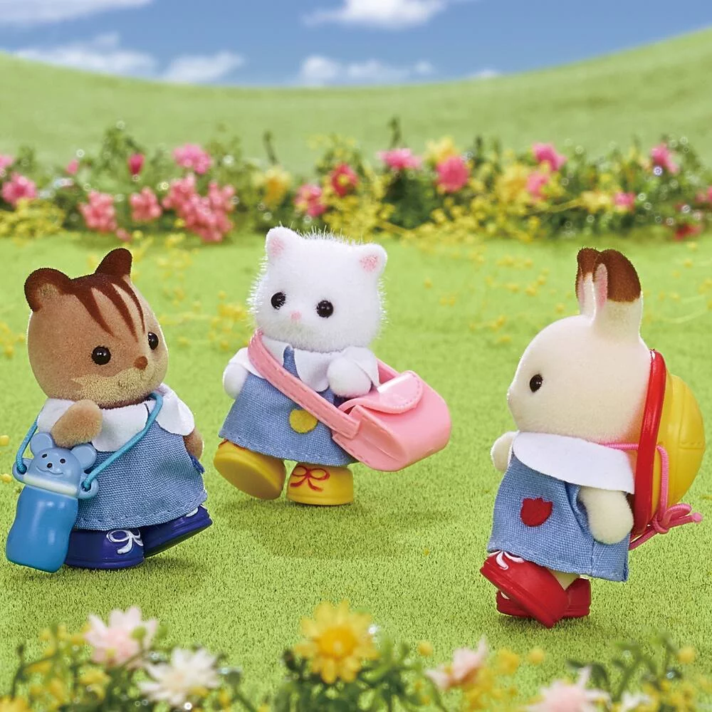 LES 3 AMIES DE LA CRECHE - SYLVANIAN ECOLE